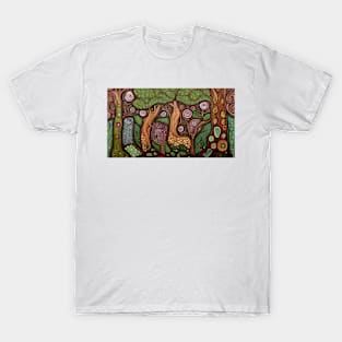 Folk Forest Swirls T-Shirt